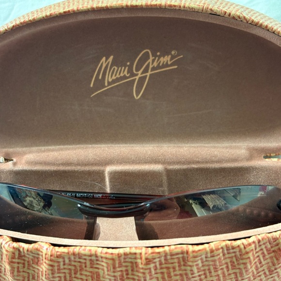 Maui Jim Makaha H405-10 Sunglasses Tortoise Rimless Polarized Sport Japan - Picture 15 of 15